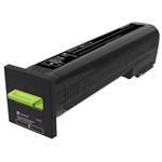 Lexmark originální toner 72K2XKE, black, 33000str., extra high capacity, Lexmark CS820de,CS820dte,CS820dtfe