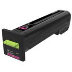 Lexmark originální toner 72K2XME, magenta, 22000str., extra high capacity, Lexmark CS820de,CS820dte,CS820dtfe