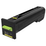 Lexmark originální toner 72K2XYE, yellow, 22000str., extra high capacity, Lexmark CS820de,CS820dte,CS820dtfe