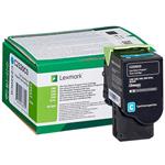 Lexmark originální toner C2320C0, cyan, 1000str., return