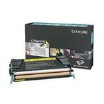 Lexmark originální toner C736H1YG, yellow, 10000str., return, high capacity, Lexmark C736, X736, X738