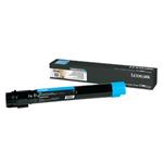 Lexmark toner C950X2CG, cyan, 22.000 stran., Lexmark C950