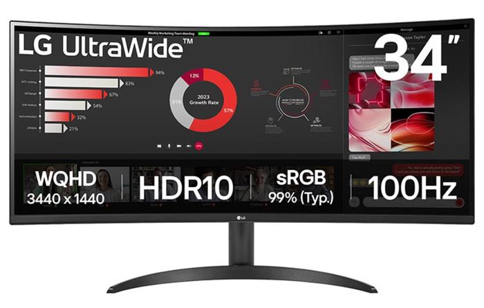 LG UltraWide 34WR50QK-B