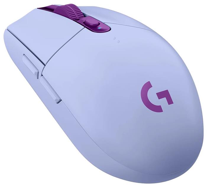 Logitech G305 Lightspeed, fialová