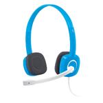 Logitech H150, stereo headset, modrý