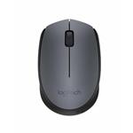 Logitech M170, bezdrátová optická myš, 1000dpi, šedá