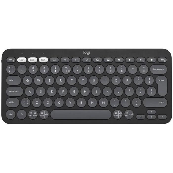 Logitech Pebble Keys 2 K380s Tonal Graphite CZ