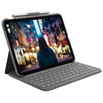 Logitech Slim Folio pro iPad (10.gen) UK layout, šedá