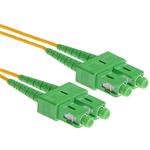 Masterlan optický patch cord, SCapc/SCapc, Duplex, Singlemode 9/125, 1m