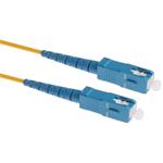 Masterlan optický patch cord, SCupc/SCupc, Simplex, Singlemode 9/125, 1m