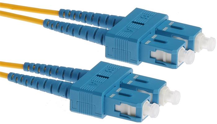 Masterlan optický patchcord SC-SC 09/125 SM, duplex, 10m