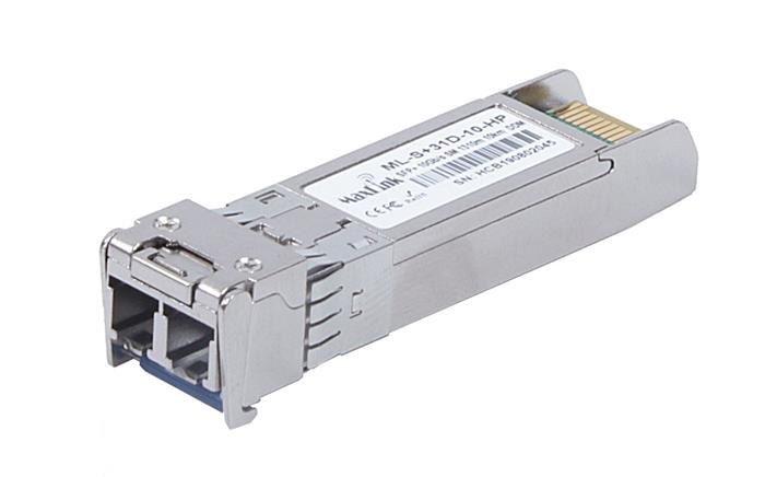 MaxLink 10G SFP+ optický HP modul, SM, 1310nm, 10km, 2x LC konektor, DDM, HP kompatibilní