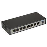 MaxLink reverzní PoE switch RSG-8-1P-DC 7x PoE IN, 1x PoE Out, 1x DC Out