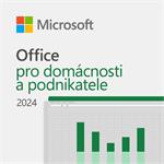 Microsoft Office 2024 pro domácnosti a podnikatele, elektronická licence