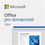 Microsoft Office 2024 pro domácnosti, elektronická licence