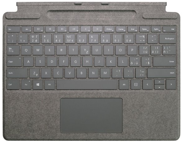 Microsoft Surface Pro Signature Keyboard Platinum CZ