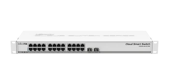 MikroTik Cloud Smart Switch, CSS326-24G-2S+RM