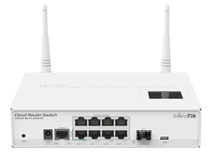 MikroTik CRS109-8G-1S-2HnD-IN