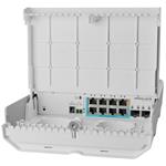 MikroTik CSS610-1Gi-7R-2S+OUT - netPower Lite 7R reverzní PoE switch