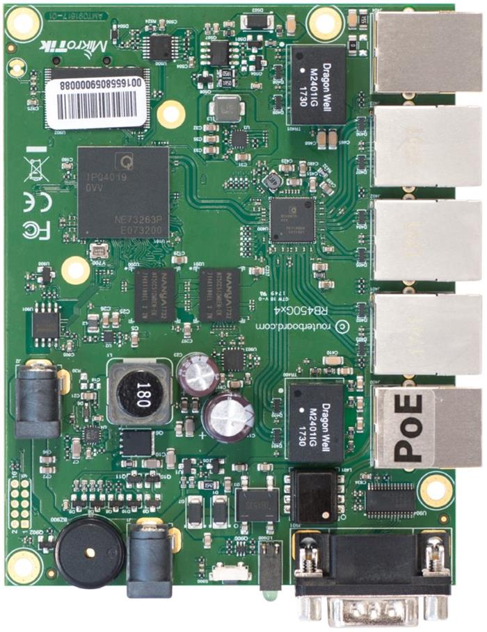 MikroTik RouterBOARD RB450Gx4 - BULK