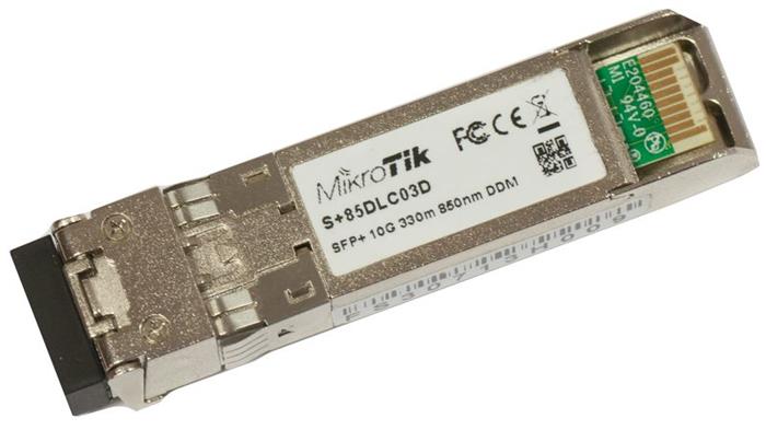 MikroTik SFP+ optický modul S+85DLC03D, MM, 300m, 10G, 850nm