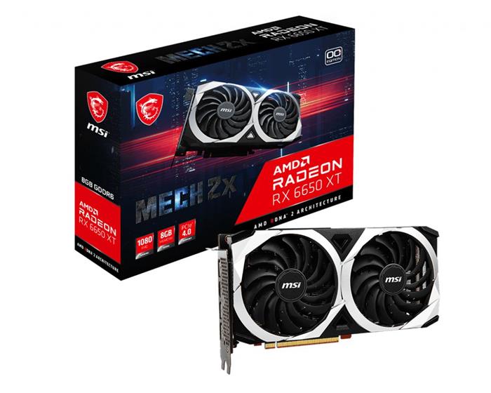 MSI Radeon RX 6650 XT MECH 2X 8G OC