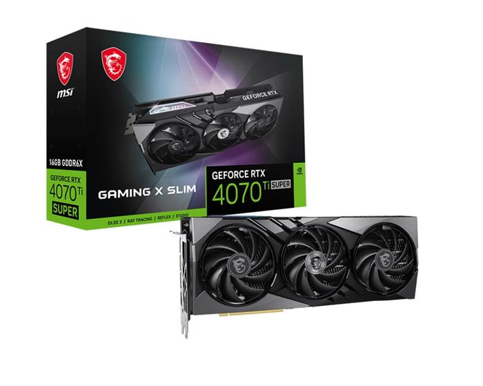 MSI RTX 4070 Ti SUPER 16G GAMING X SLIM