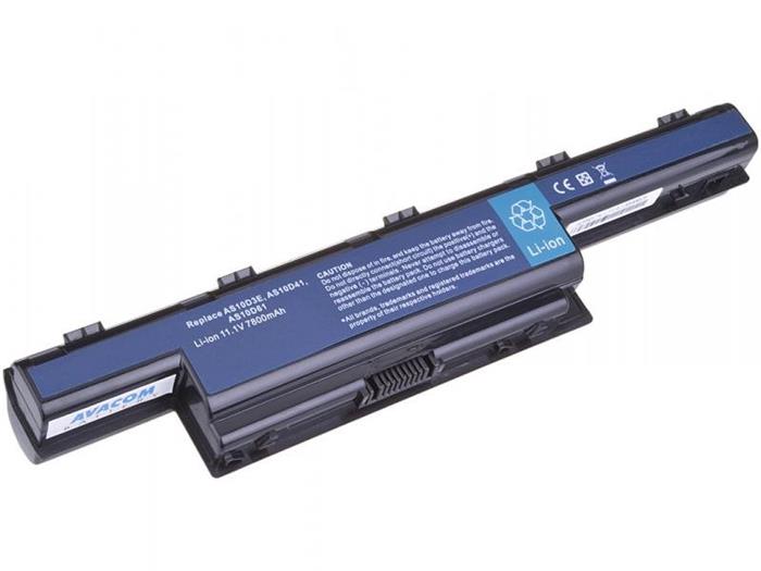 Náhradní baterie AVACOM Acer Aspire 7750/5750, TravelMate 7740 Li-ion 11,1V 7800mAh/87Wh