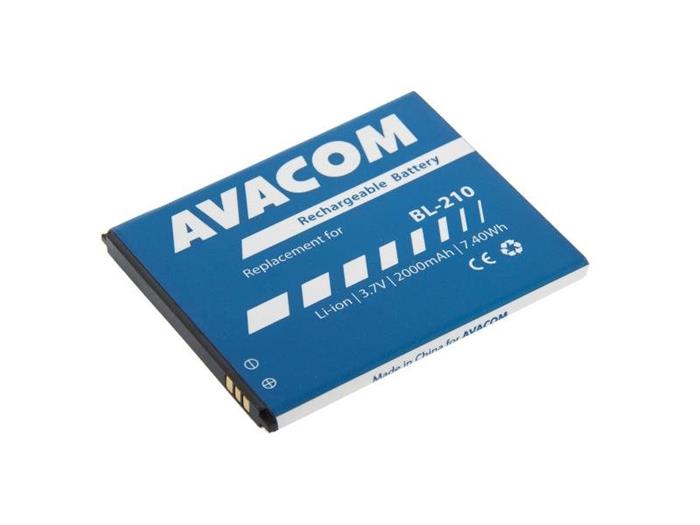 Náhradní baterie AVACOM Baterie do mobilu Lenovo A536 Li-Ion 3,7V 2000mAh (náhrada BL210)