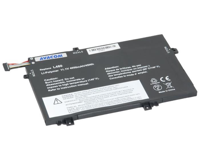 Náhradní baterie AVACOM Lenovo ThinkPad L480, L580 Li-Pol 11,1V 4050mAh 45Wh