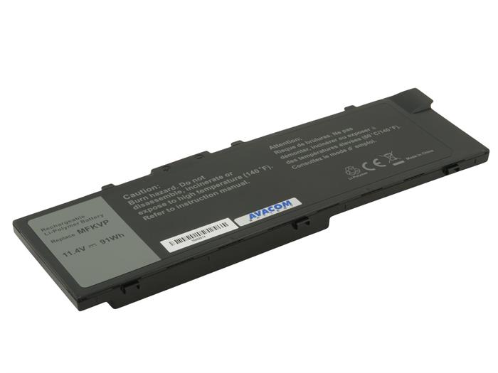 Náhradní baterie Dell Precision 15 7000, 17 7000 Li-Pol 11,4V 7982mAh 91Wh