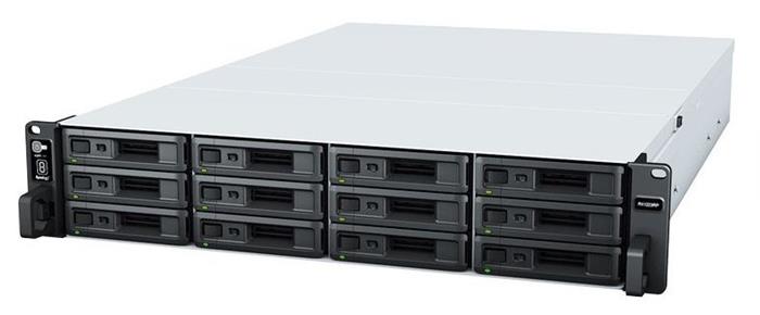 NAS Synology RX1223RP expanzní rack box (12x hot swap SATA), redund.zdroj