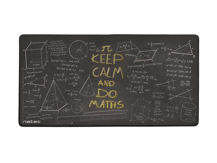 Natec Maths, maxi podložka nejen pod myš, 800x400mm