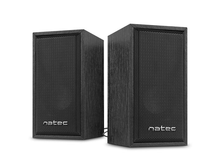 Natec Panther, stereo reprosoustava, 6W RMS, napájení z USB