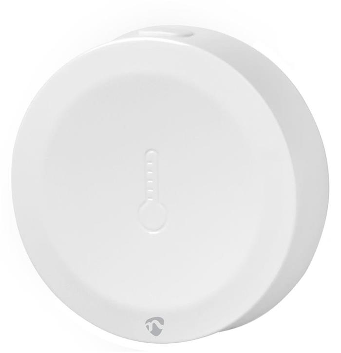 NEDIS chytrý snímač klimatických podmínek/ Android & iOS/ Zigbee/ SmartLife/ baterie CR2450 součástí balení/ bílý