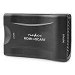 NEDIS převodník/ HDMI na SCART/ 1080p/ s napájecím zdrojem/ černý