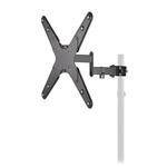 Neomounts  FL40-450BL14 / Screen Pole Clamp/Truss Mount 3 pivots VESA 400x400 (pole diameter 28-50 mm) / Black