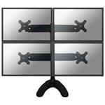 Neomounts  FPMA-D700DD4 / Flat Screen Desk Mount (stand/grommet) / Black