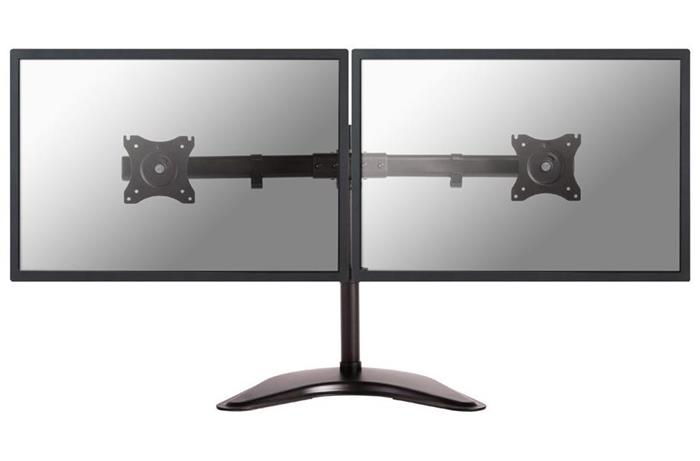 Neomounts Select NM-D335DBLACK / Flat Screen Desk mount (10-27") desk clamp/stand/grommet / Black