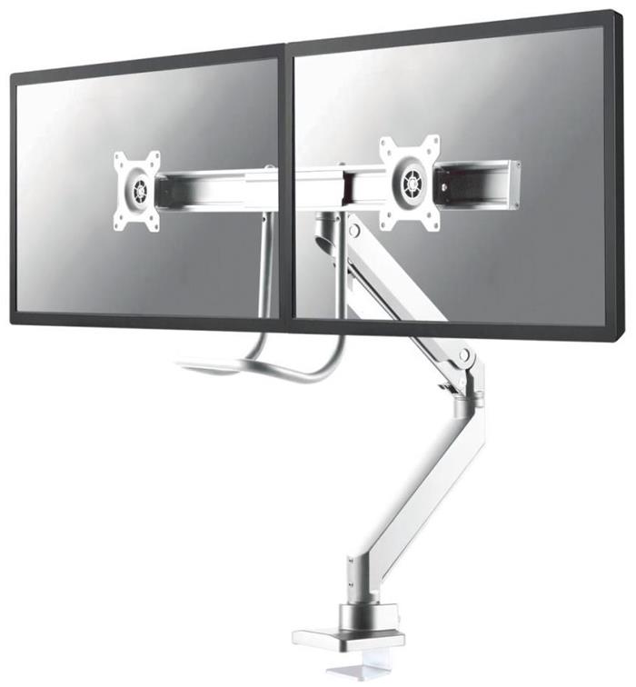 Neomounts Select NM-D775DXWHITE / Flat Screen Desk mount (10-32") desk clamp/grommet / White