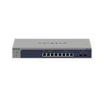 Netgear 10Port Switch 100/1000/10000 MS510TXM 8-Port Multi-Gigabit/10G Ethernet Smart Managed Pr