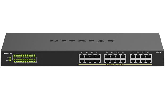 Netgear 24Port Switch 10/100/1000 GS324PP PoE+ 380W