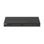 NETGEAR AV Line M4250-40G8XF-PoE+ - Přepínač - L3 - řízený - 40 x 10/100/1000 (PoE+) + 8 x 1 Gigabit / 10 Gigabit SFP+ - proudění 