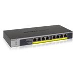 NETGEAR GS108LP, 8-portový switch, Gigabit Ethernet, Flexible PoE 60W