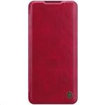 Nillkin Qin Leather Case pro Xiaomi Mi Note 10 / 10 Pro (Red)