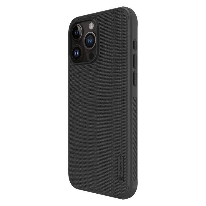 Nillkin Super Frosted PRO Magnetic Zadní Kryt pro Apple iPhone 15 Pro Max Black