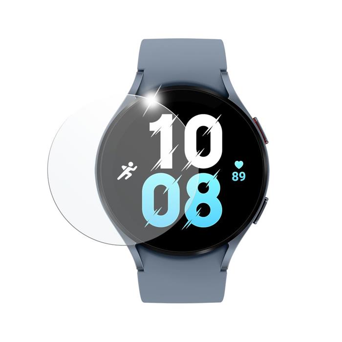 Ochranné tvrzené sklo FIXED pro smartwatch Samsung Galaxy Watch5 44mm, Galaxy Watch4 44mm, 2 ks v balení, čiré