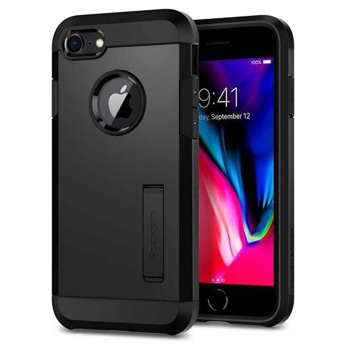 OCHRANNÝ KRYT (HARD) SPIGEN Tough Armor 2 PRO APPLE IPHONE 7/8 - ČERNÝ