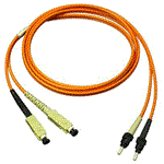 OEM Optický Patchcord 50/125, SC-ST, 1m, duplex