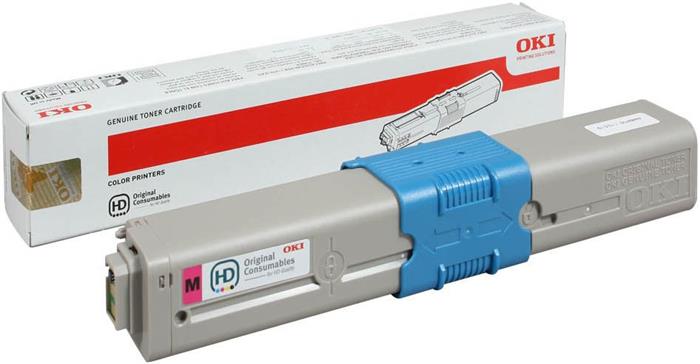 OKI Toner 44469723 do C510/C511/C530/C531/MC561/MC562 (5 000 stránek), purpurový